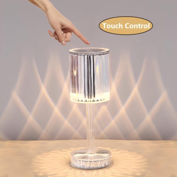 16 Colors Rose Diamond Table Lamp Light With Remote - Image 6