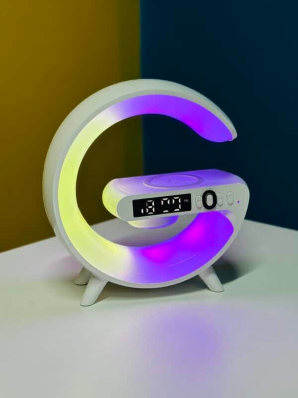 G63 Atmosphere RGB Light Bluetooth Speaker With Wireless Charging - Image 4