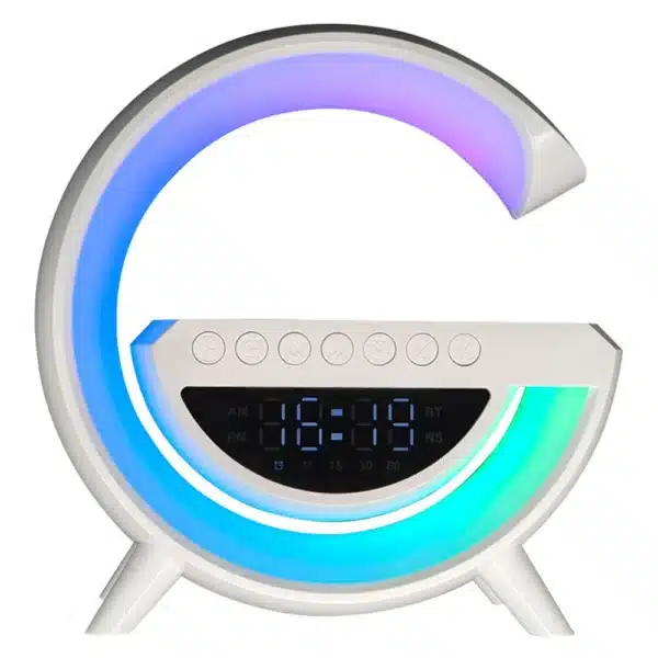 BT- 3401 LED Wireless Charging Speaker (Big Size) - Image 4