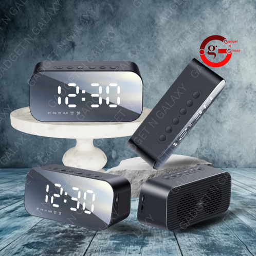 Havit M3 Smart Wireless Bluetooth Speaker-Black with Alarm Clock