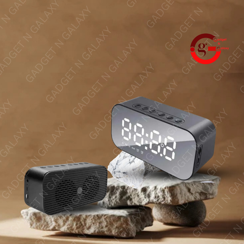 Havit M3 Smart Wireless Bluetooth Speaker-Black with Alarm Clock - Image 4