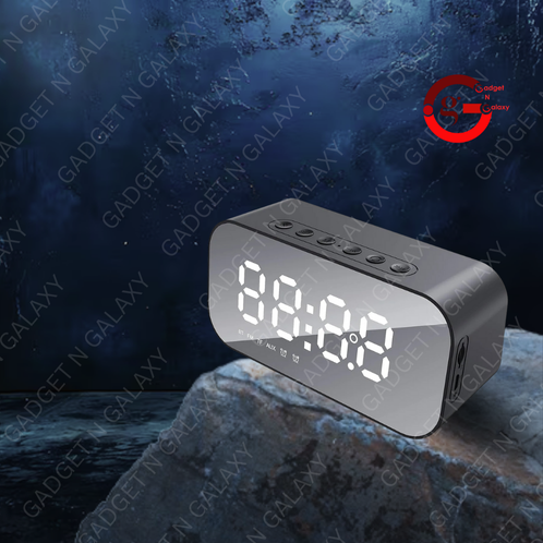 Havit M3 Smart Wireless Bluetooth Speaker-Black with Alarm Clock - Image 3