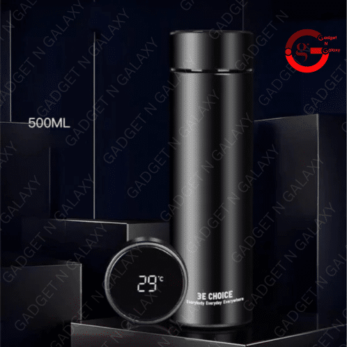 SMART Digital LED Thermal Flask with Temperature Indicator Stainless Steel Flask - Image 4