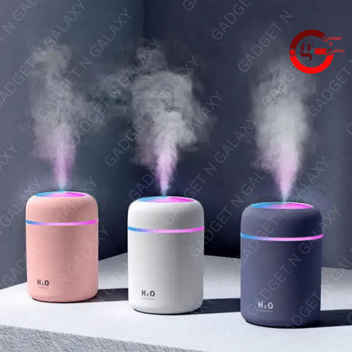 USB Humidifier with LED RGB Light with Flavour - Image 3