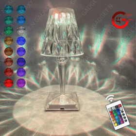 16 Colors Rechargeable Diamond Touch and Remote Night Lamp