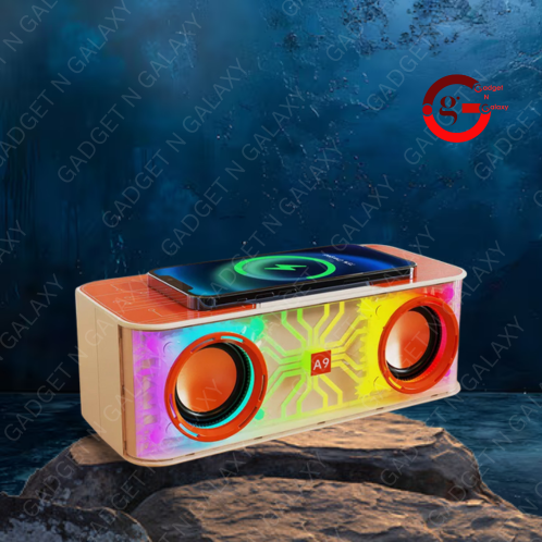Portable HM-A9 Mecha Bluetooth Speaker With Wireless Charging - Image 2